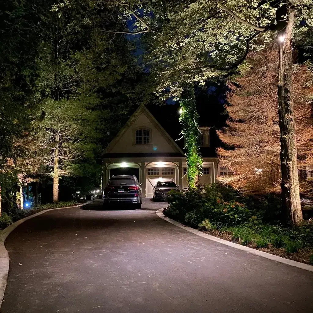 Bollard lighting installation