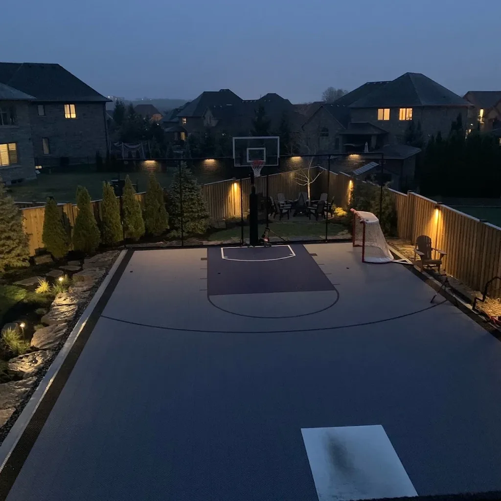 Soffit lighting installation